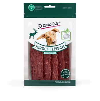 Dokas Hirschfleisch getrocknet 60g