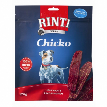 Rinti Chicko 170g Rindstreifen