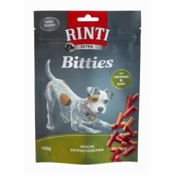 Rinti Extra Snack Bitties 100g Ente & Ananas