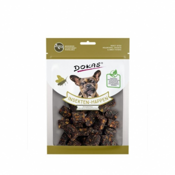 Dokas Dog Snack Insekten-Happen Mehlwürmer, Grillen, Süßkartoffel 100 g