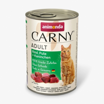 Animonda Cat Dose Carny Adult Rind & Pute & Kaninchen