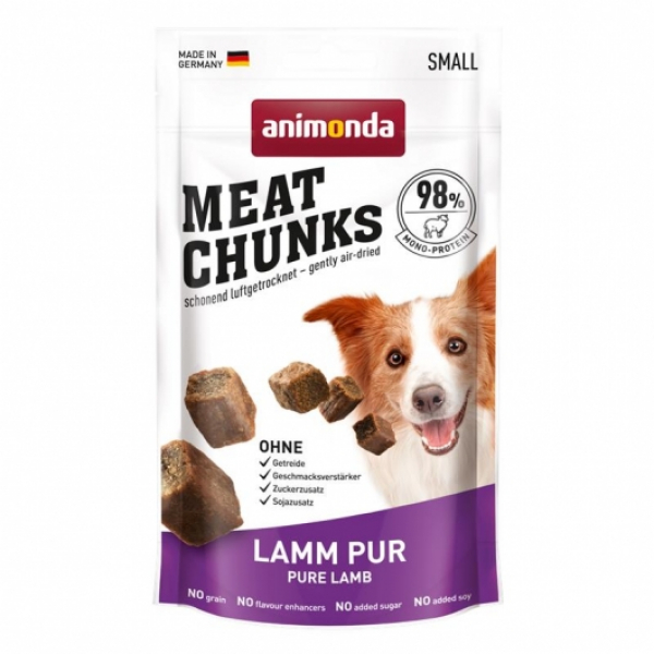 Animonda Snack Meat Chunks Lamm pur 60g