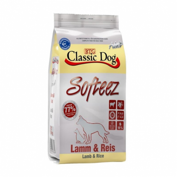 Classic Dog Adult Softeez Lamm & Reis 1,5 kg