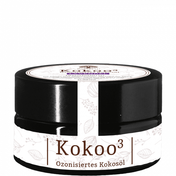 Kokoo³ Lavendel - Ozonisiertes Kokosöl mit Lavendel - 30ml