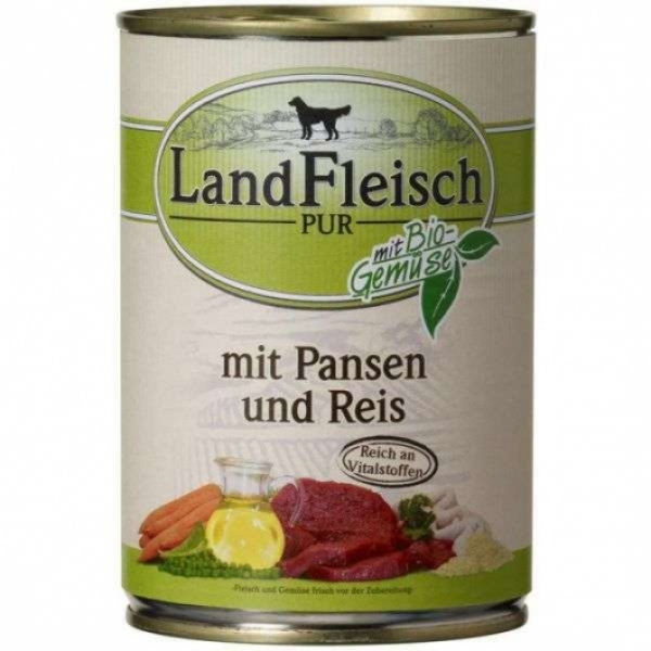 Landfleisch Classic Pansen & Reis 400 g