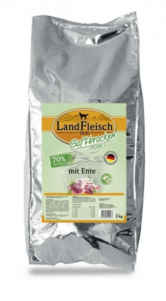 Landfleisch Softbrocken mit Ente